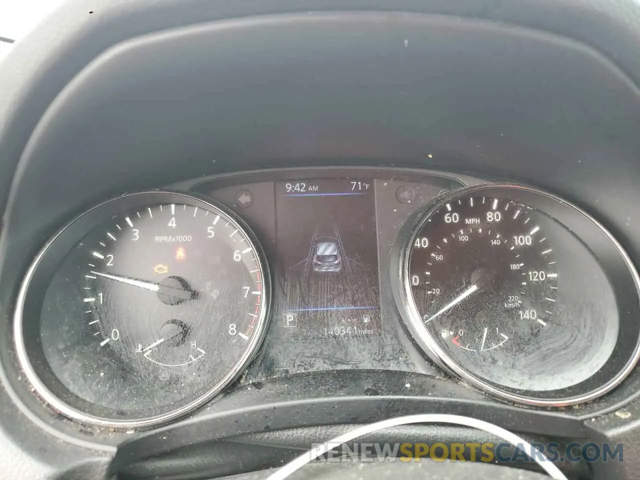 9 Photograph of a damaged car JN1BJ1CP0KW226420 NISSAN ROGUE 2019