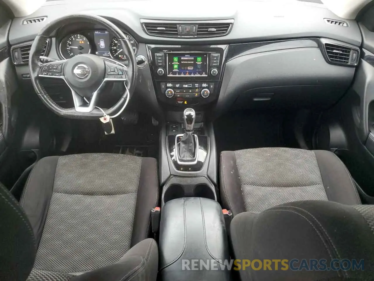 8 Фотография поврежденного автомобиля JN1BJ1CP1KW218374 NISSAN ROGUE 2019