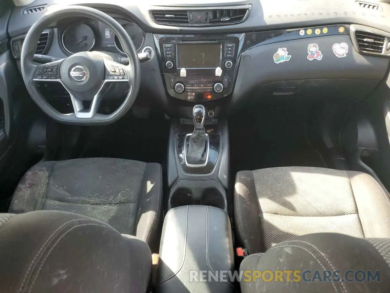 8 Фотография поврежденного автомобиля JN1BJ1CP1KW233442 NISSAN ROGUE 2019