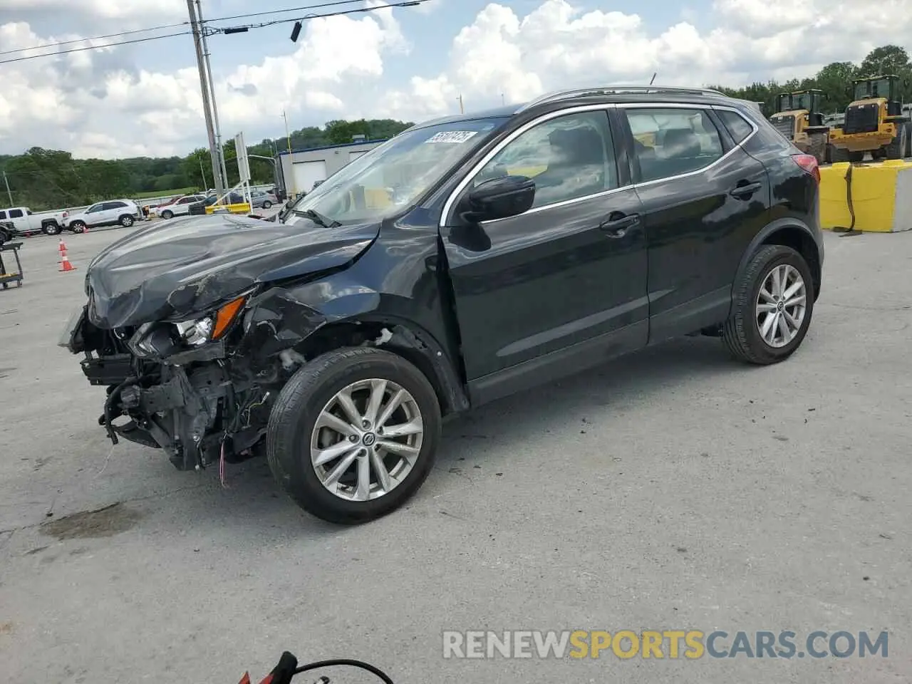 1 Фотография поврежденного автомобиля JN1BJ1CP2KW523740 NISSAN ROGUE 2019