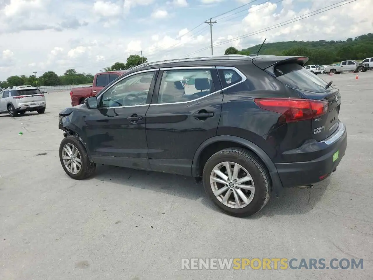 2 Фотография поврежденного автомобиля JN1BJ1CP2KW523740 NISSAN ROGUE 2019