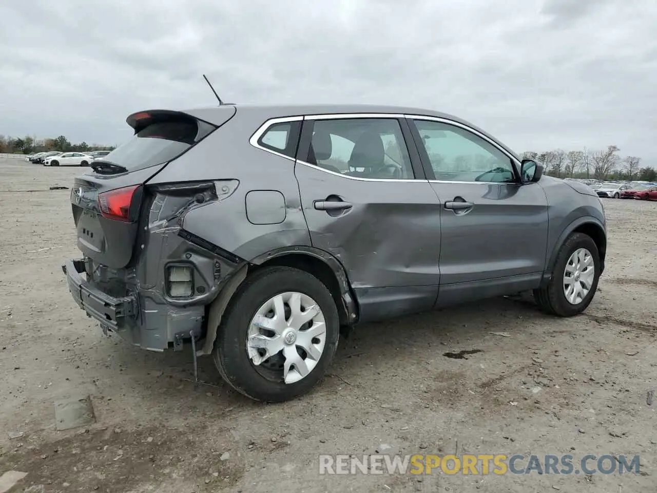3 Фотография поврежденного автомобиля JN1BJ1CP2KW523902 NISSAN ROGUE 2019
