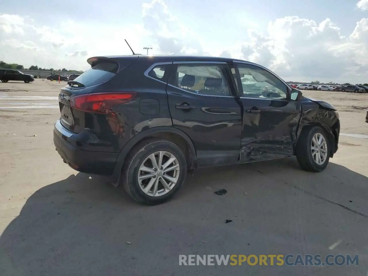 3 Photograph of a damaged car JN1BJ1CP2KW527447 NISSAN ROGUE 2019