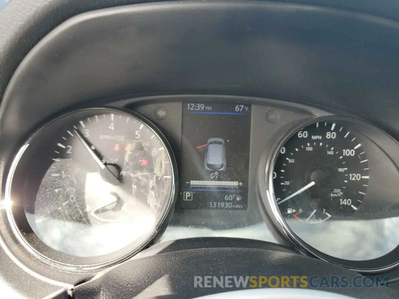 9 Photograph of a damaged car JN1BJ1CP4KW216991 NISSAN ROGUE 2019