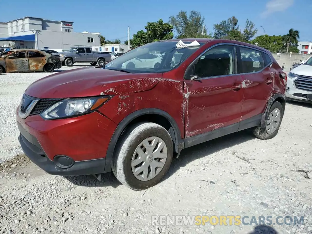 1 Фотография поврежденного автомобиля JN1BJ1CP4KW239591 NISSAN ROGUE 2019
