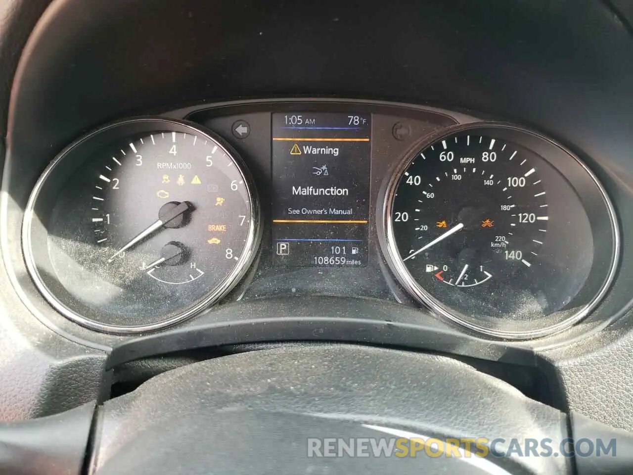 9 Photograph of a damaged car JN1BJ1CP4KW242894 NISSAN ROGUE 2019