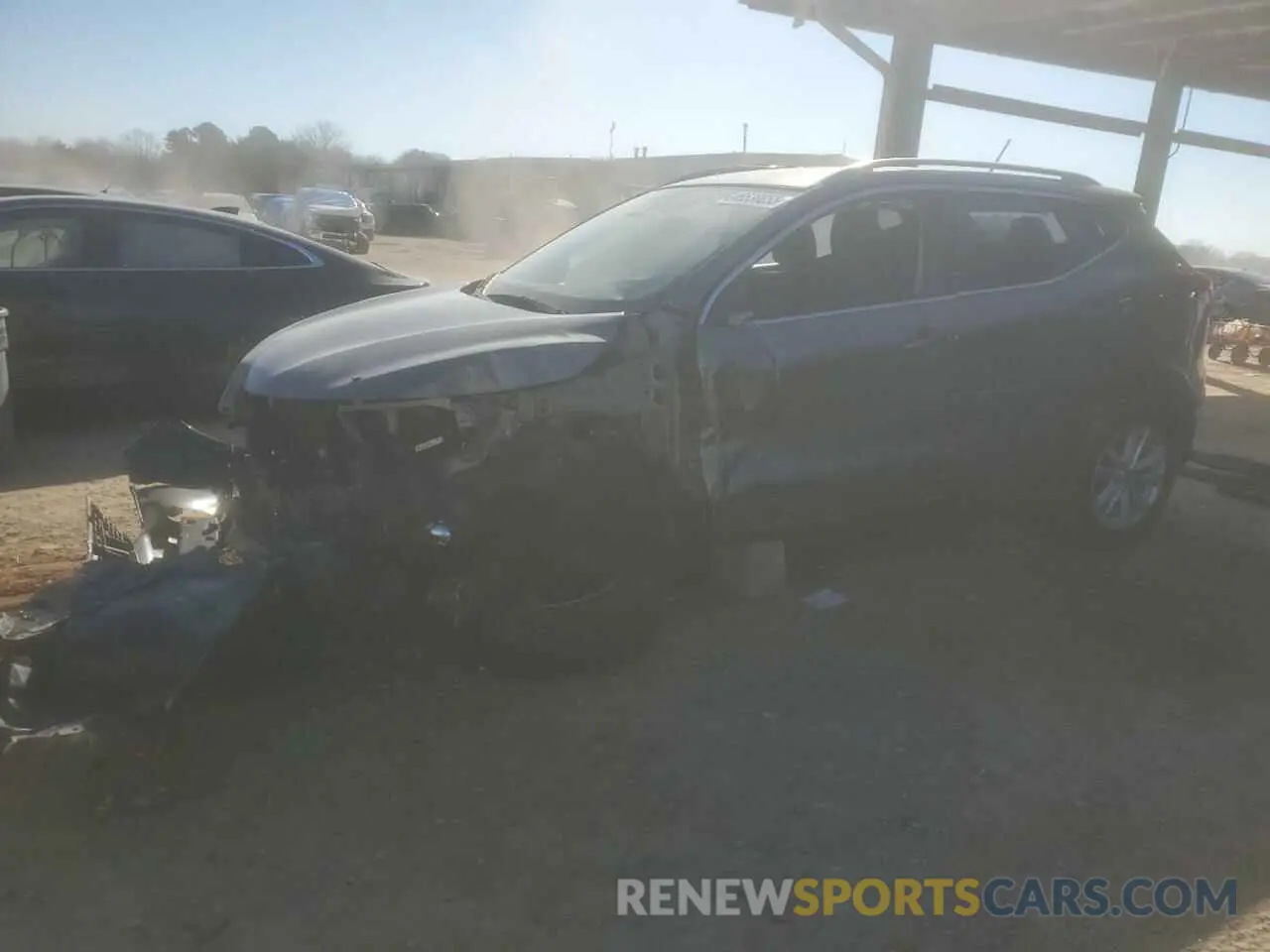 1 Photograph of a damaged car JN1BJ1CP5KW530519 NISSAN ROGUE 2019