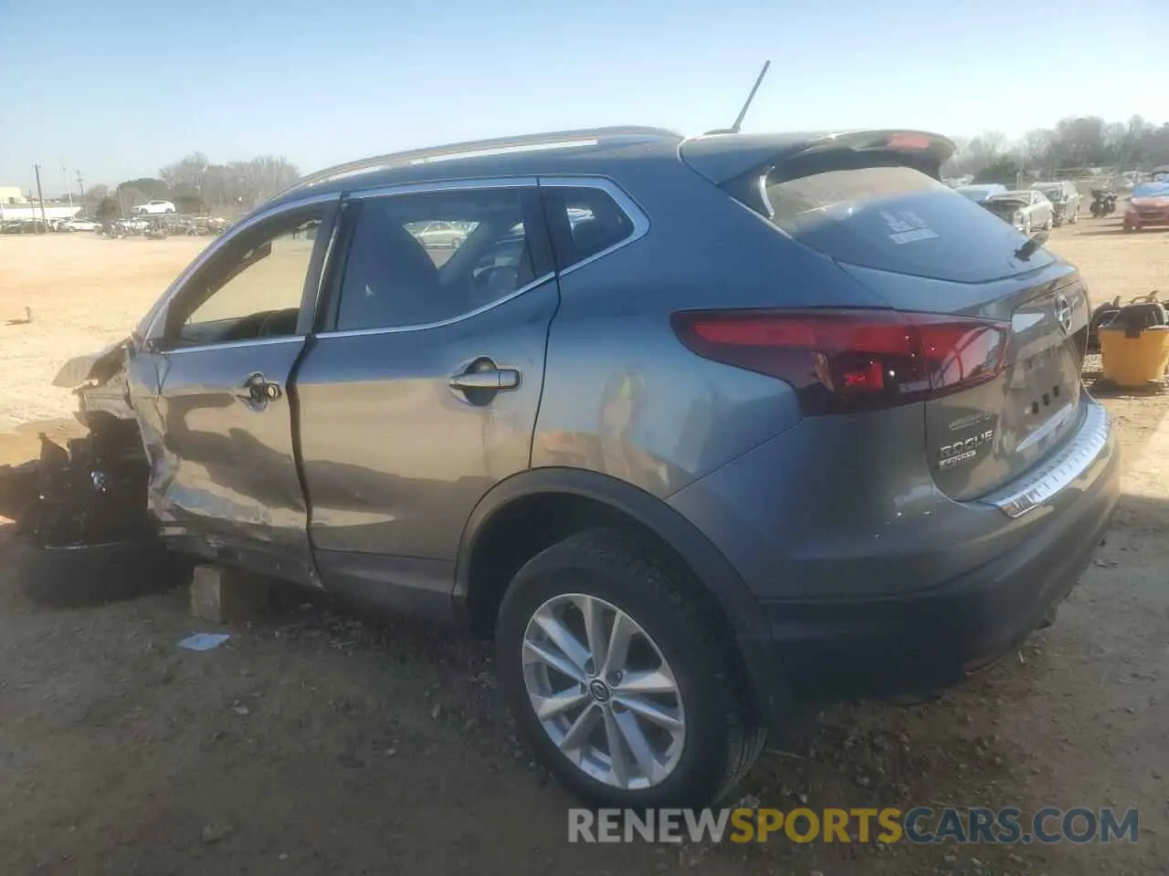 2 Photograph of a damaged car JN1BJ1CP5KW530519 NISSAN ROGUE 2019