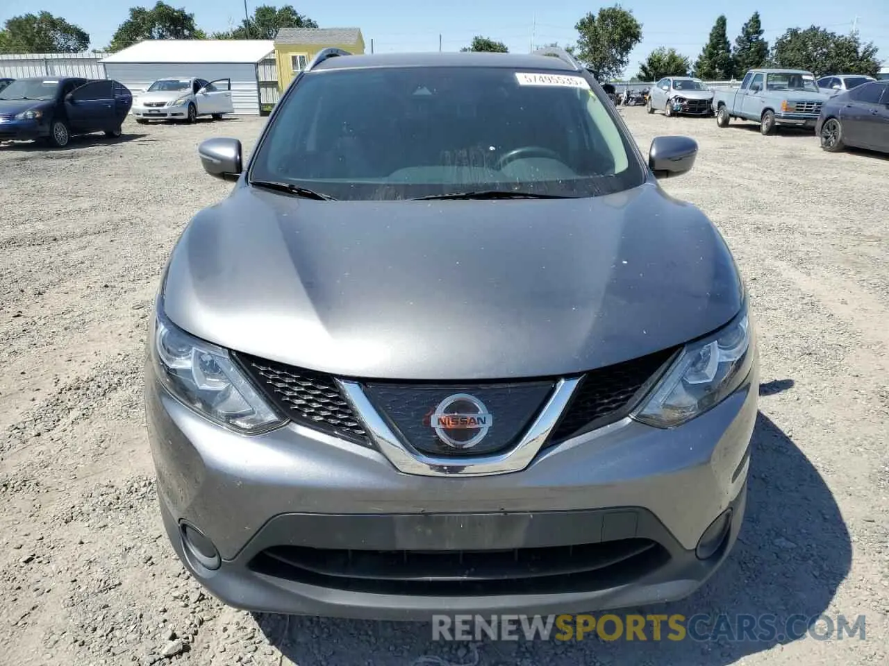 5 Photograph of a damaged car JN1BJ1CP6KW529184 NISSAN ROGUE 2019