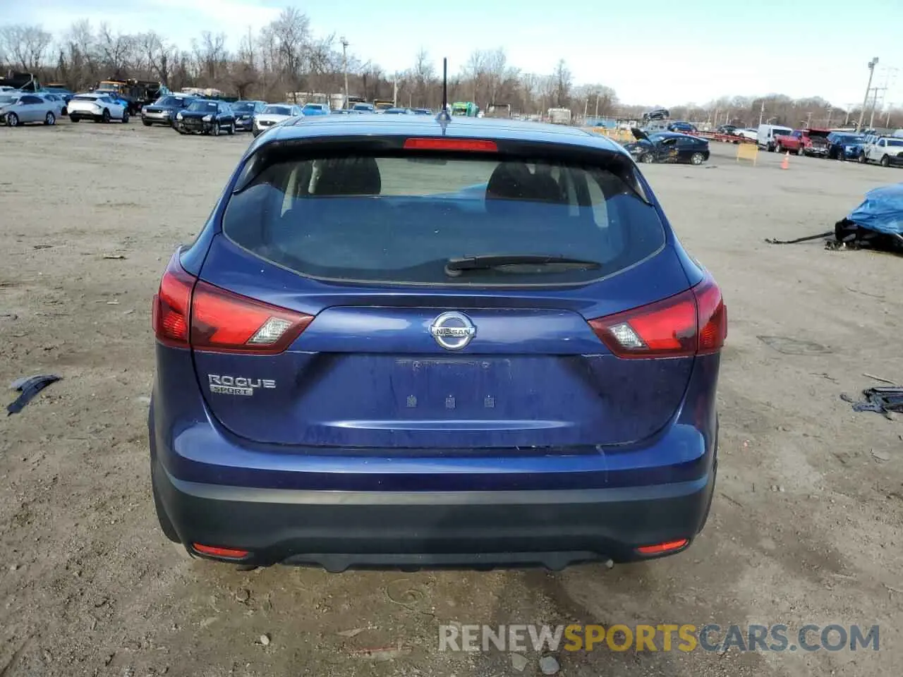 6 Photograph of a damaged car JN1BJ1CP7KW228892 NISSAN ROGUE 2019