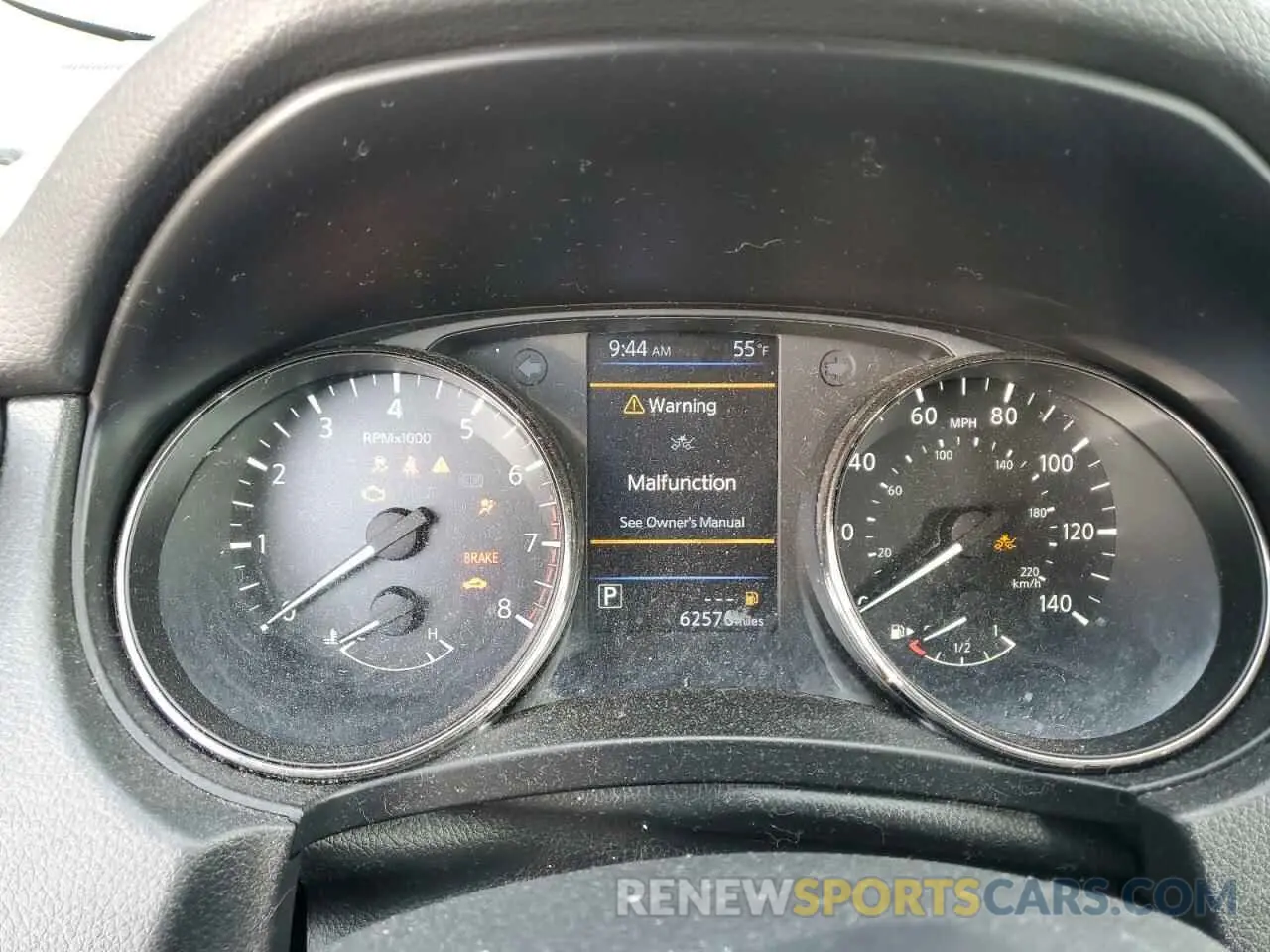 9 Photograph of a damaged car JN1BJ1CP7KW228892 NISSAN ROGUE 2019
