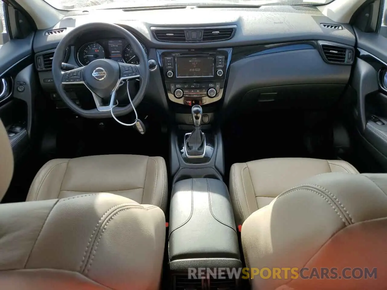 8 Photograph of a damaged car JN1BJ1CP8KW230554 NISSAN ROGUE 2019