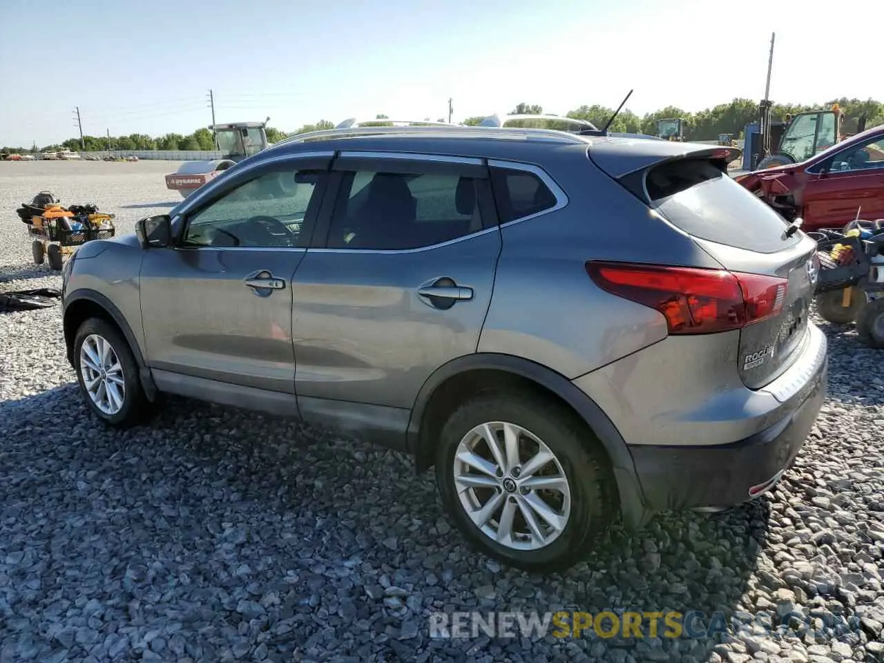 2 Photograph of a damaged car JN1BJ1CP8KW230778 NISSAN ROGUE 2019