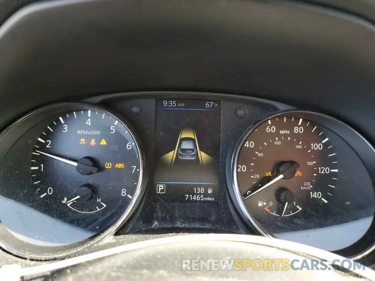 9 Photograph of a damaged car JN1BJ1CP8KW230778 NISSAN ROGUE 2019