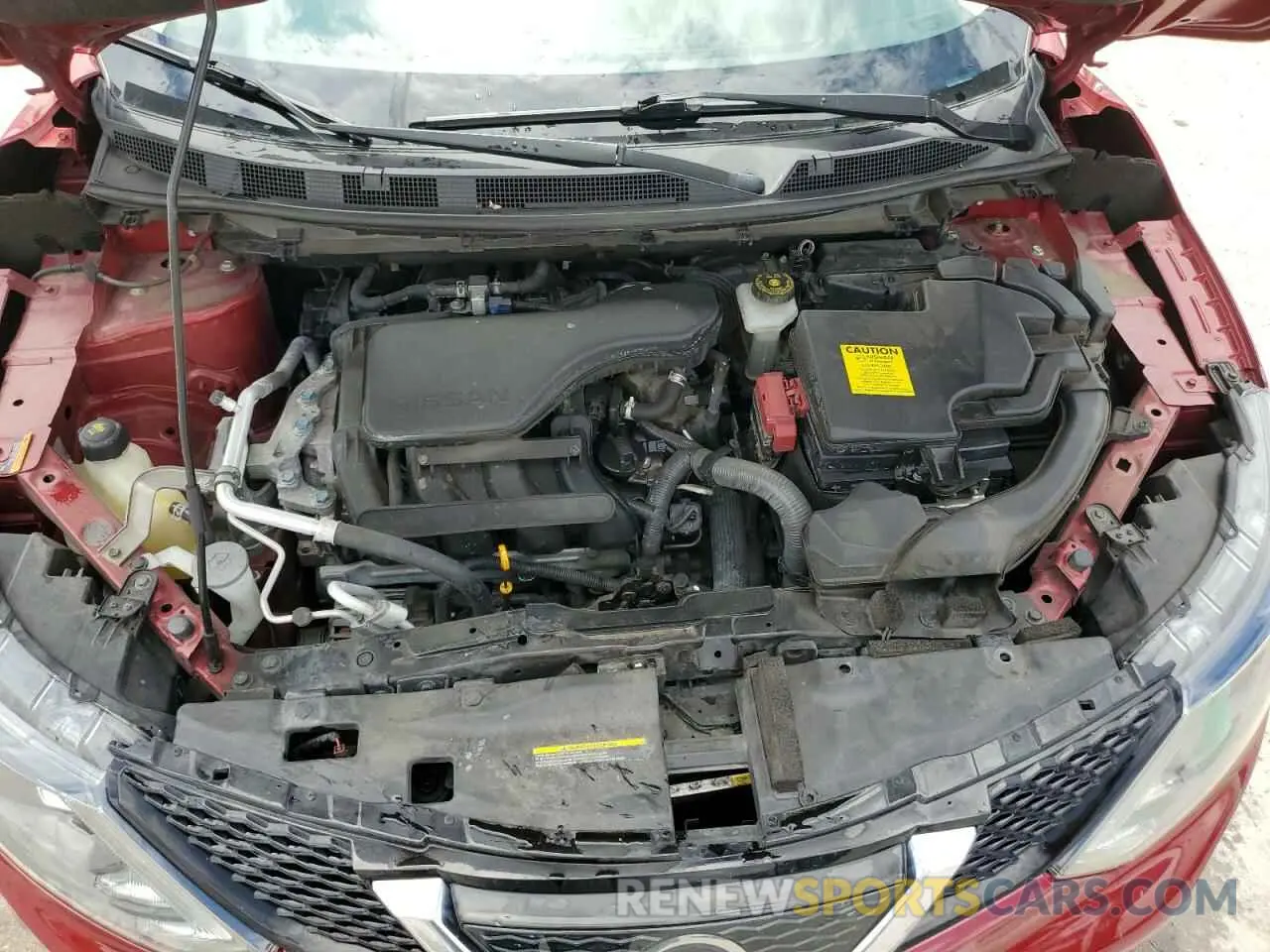 12 Photograph of a damaged car JN1BJ1CP8KW232420 NISSAN ROGUE 2019