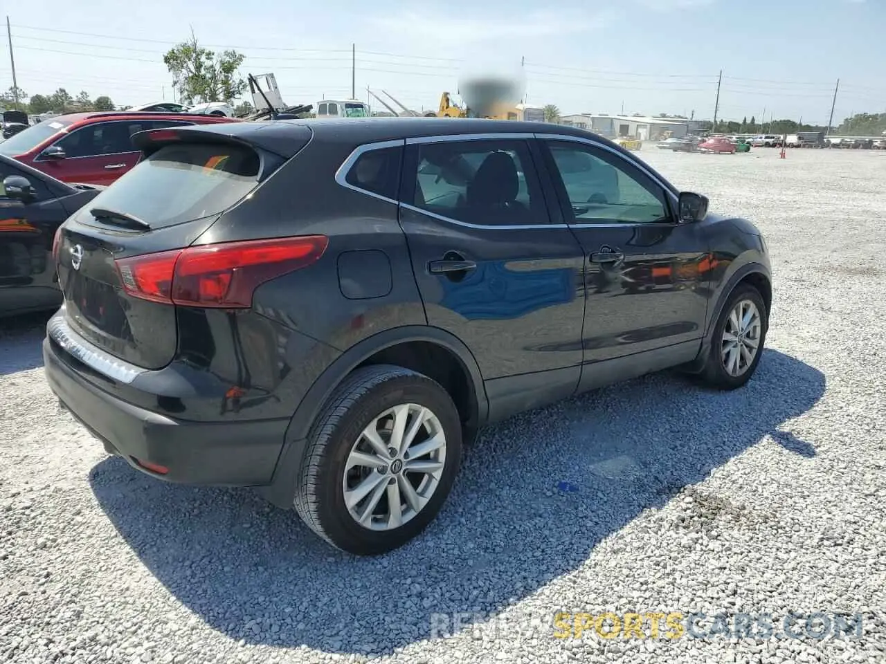 3 Photograph of a damaged car JN1BJ1CP9KW237173 NISSAN ROGUE 2019