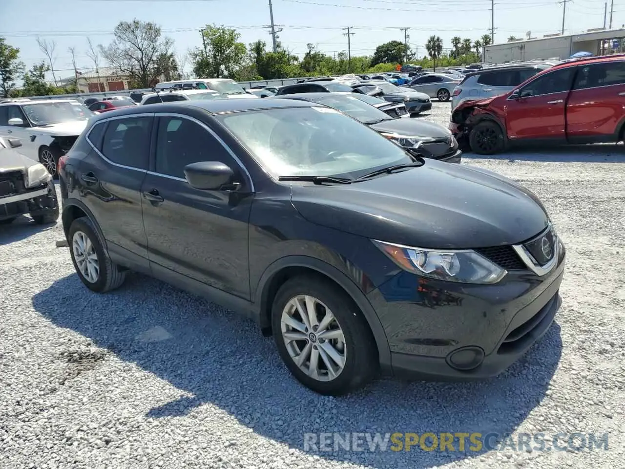 4 Photograph of a damaged car JN1BJ1CP9KW237173 NISSAN ROGUE 2019