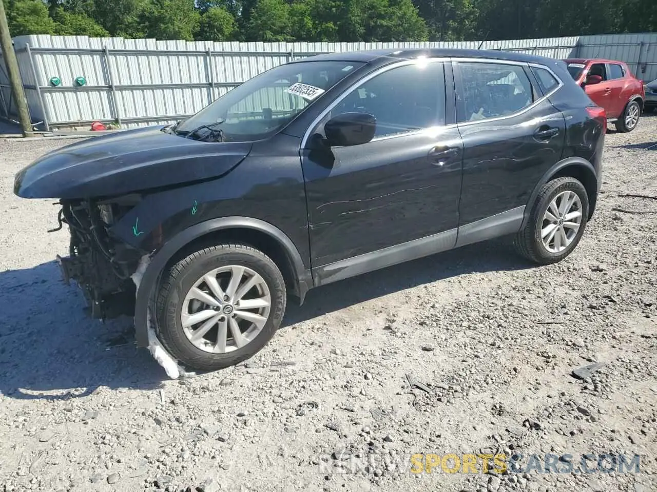 1 Photograph of a damaged car JN1BJ1CP9KW522536 NISSAN ROGUE 2019