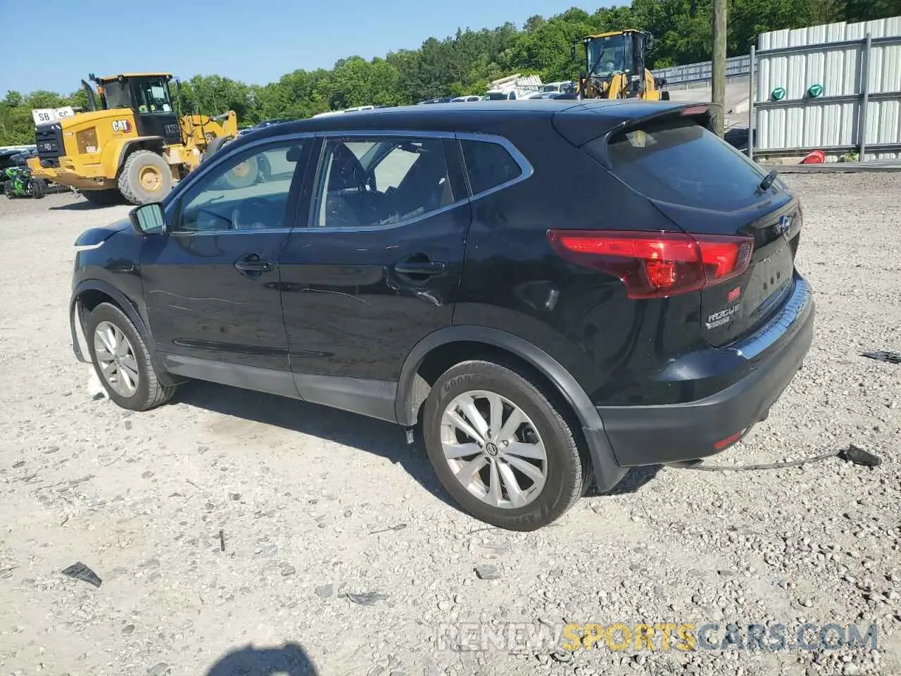 2 Photograph of a damaged car JN1BJ1CP9KW522536 NISSAN ROGUE 2019