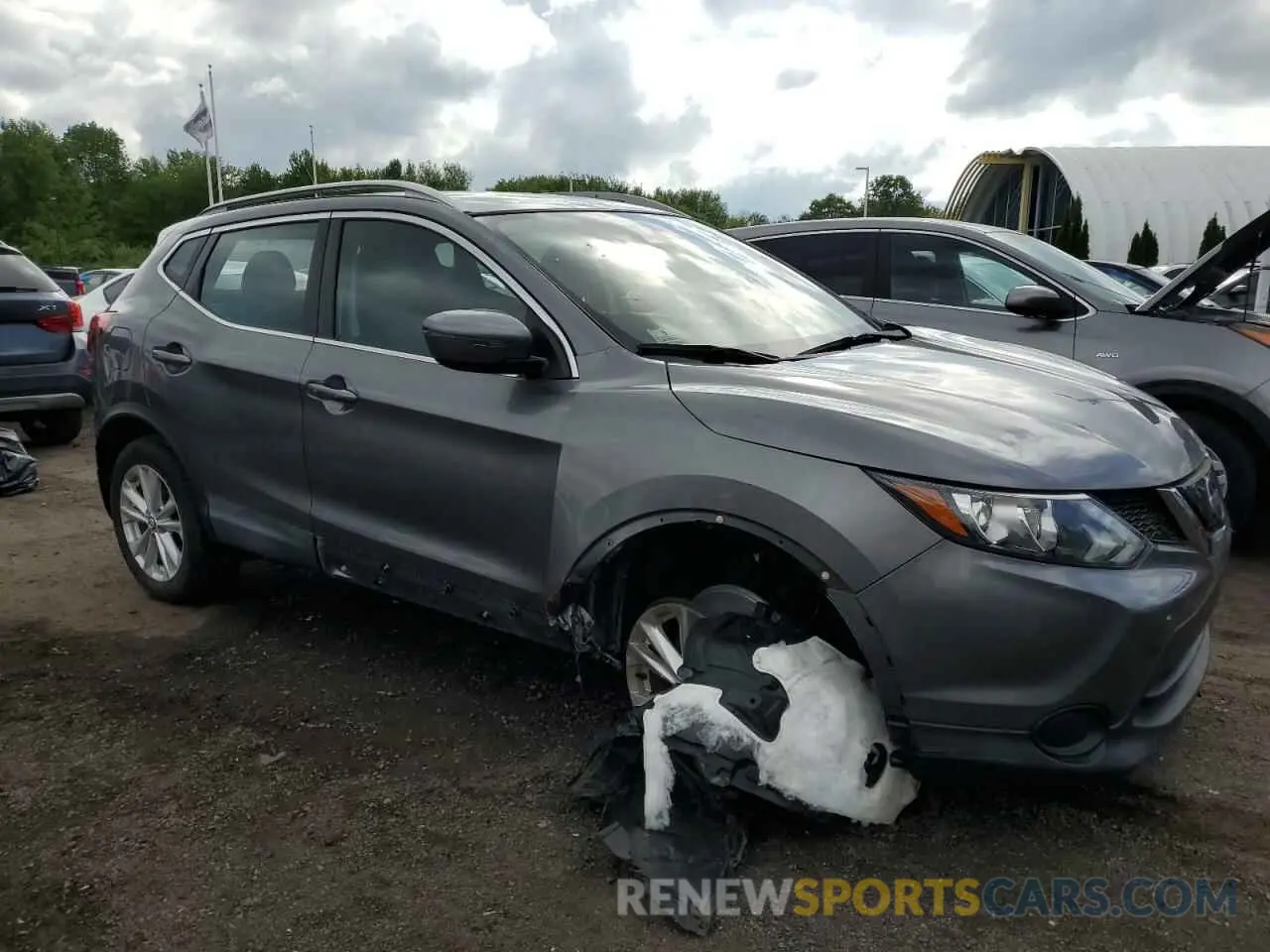 4 Фотография поврежденного автомобиля JN1BJ1CR0KW627077 NISSAN ROGUE 2019