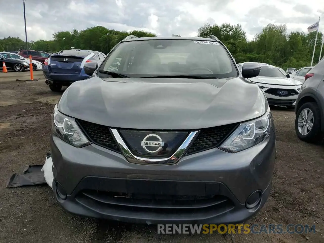 5 Фотография поврежденного автомобиля JN1BJ1CR0KW627077 NISSAN ROGUE 2019