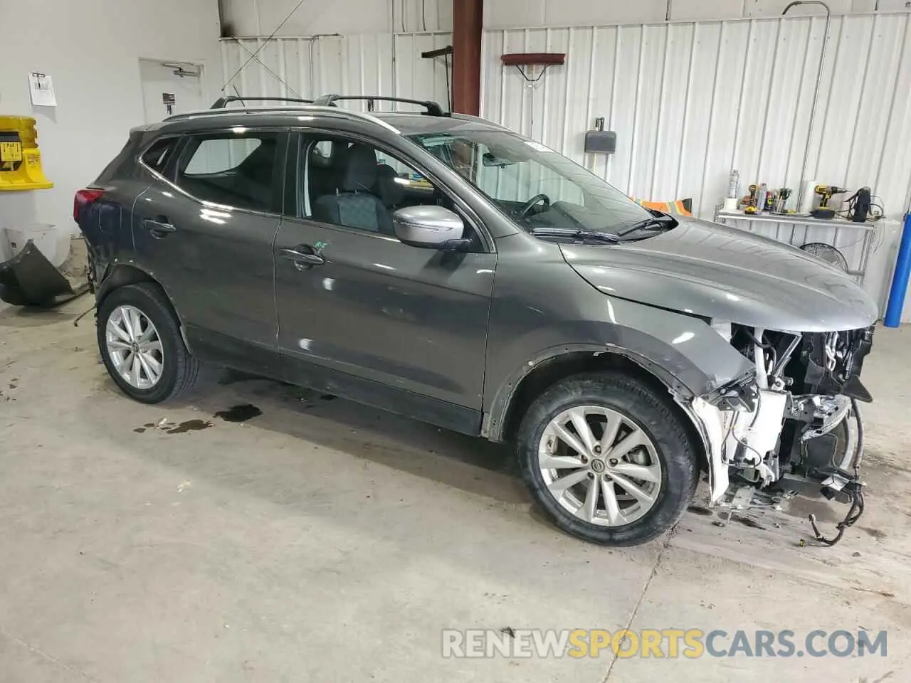 4 Фотография поврежденного автомобиля JN1BJ1CR1KW319884 NISSAN ROGUE 2019