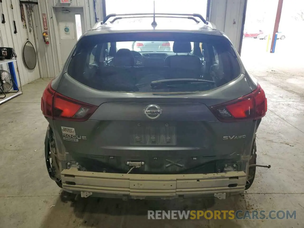 6 Фотография поврежденного автомобиля JN1BJ1CR1KW319884 NISSAN ROGUE 2019