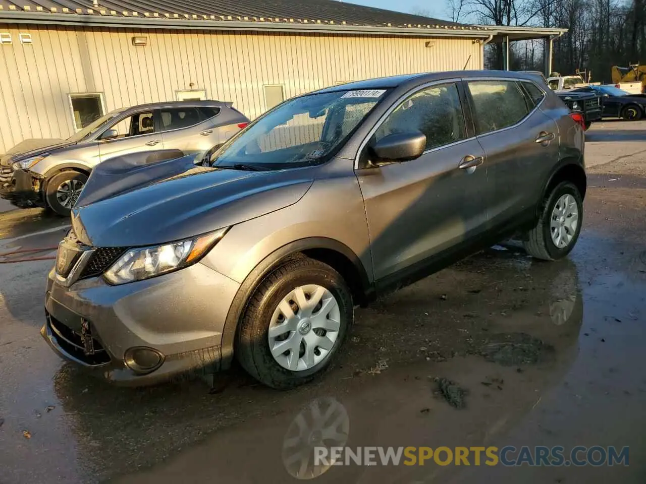 1 Photograph of a damaged car JN1BJ1CR1KW628500 NISSAN ROGUE 2019