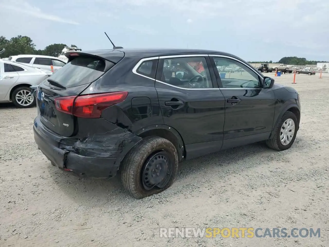 3 Фотография поврежденного автомобиля JN1BJ1CR2KW336872 NISSAN ROGUE 2019