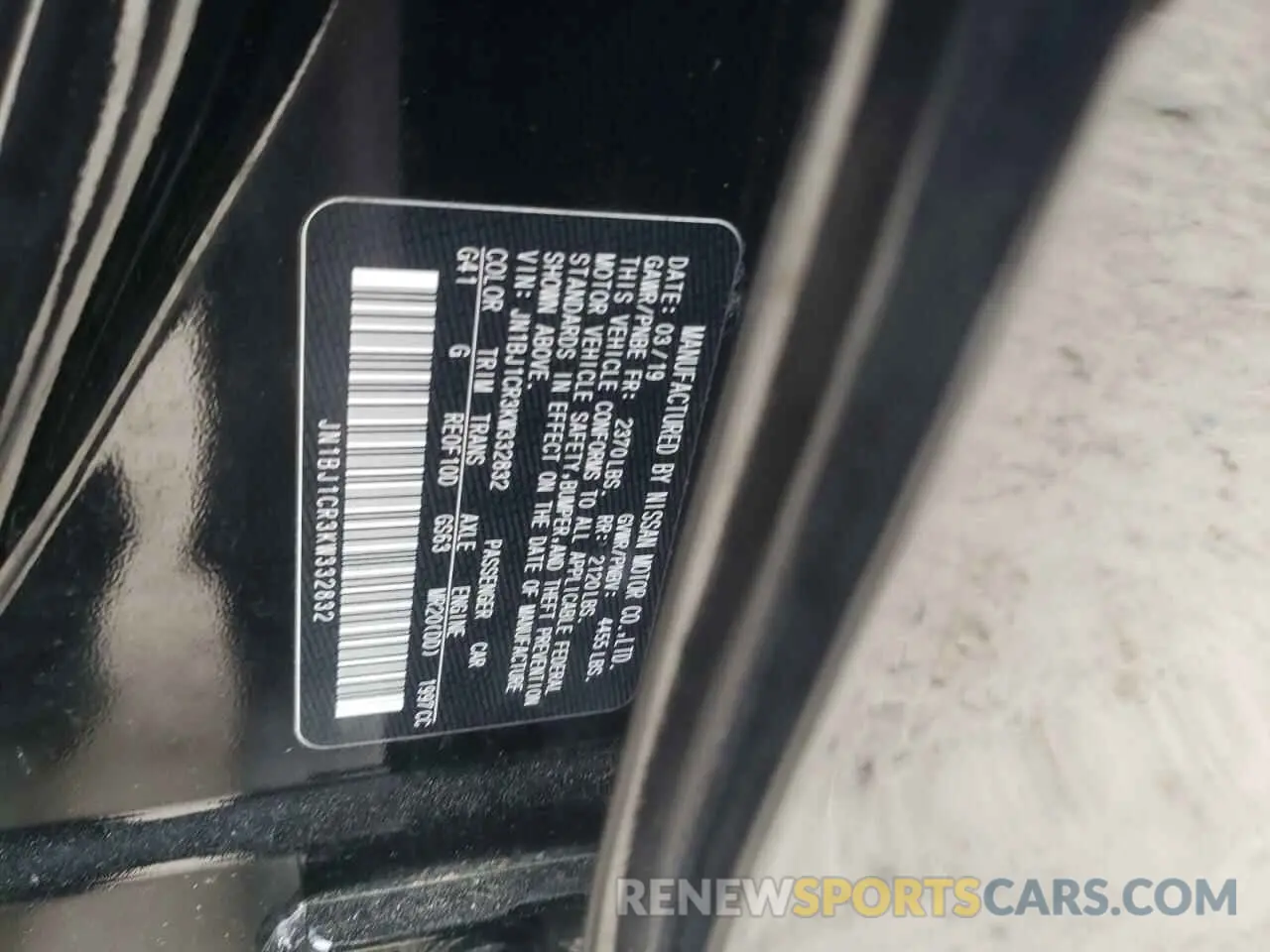 13 Фотография поврежденного автомобиля JN1BJ1CR3KW332832 NISSAN ROGUE 2019