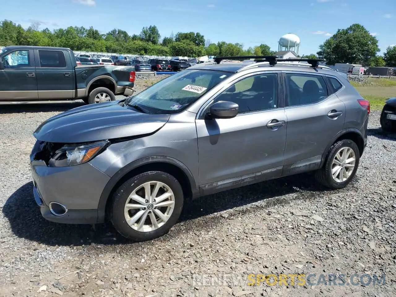 1 Фотография поврежденного автомобиля JN1BJ1CR3KW341109 NISSAN ROGUE 2019