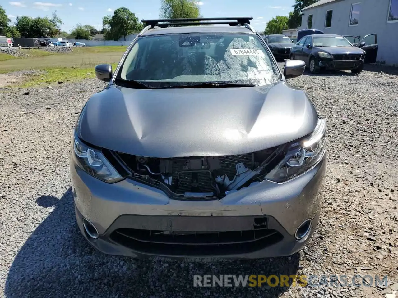 5 Фотография поврежденного автомобиля JN1BJ1CR3KW341109 NISSAN ROGUE 2019