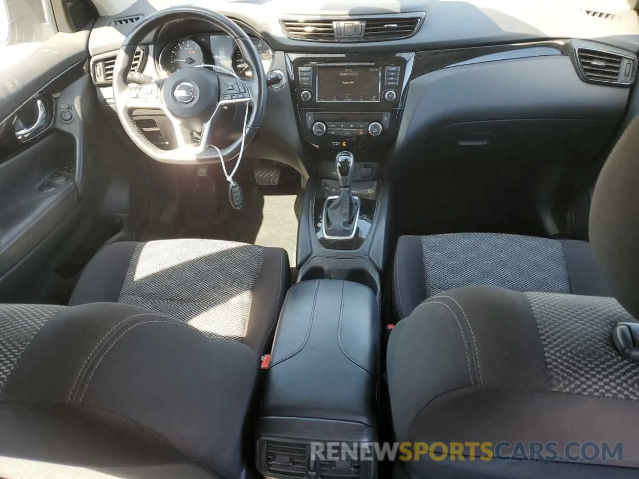 8 Фотография поврежденного автомобиля JN1BJ1CR3KW341109 NISSAN ROGUE 2019