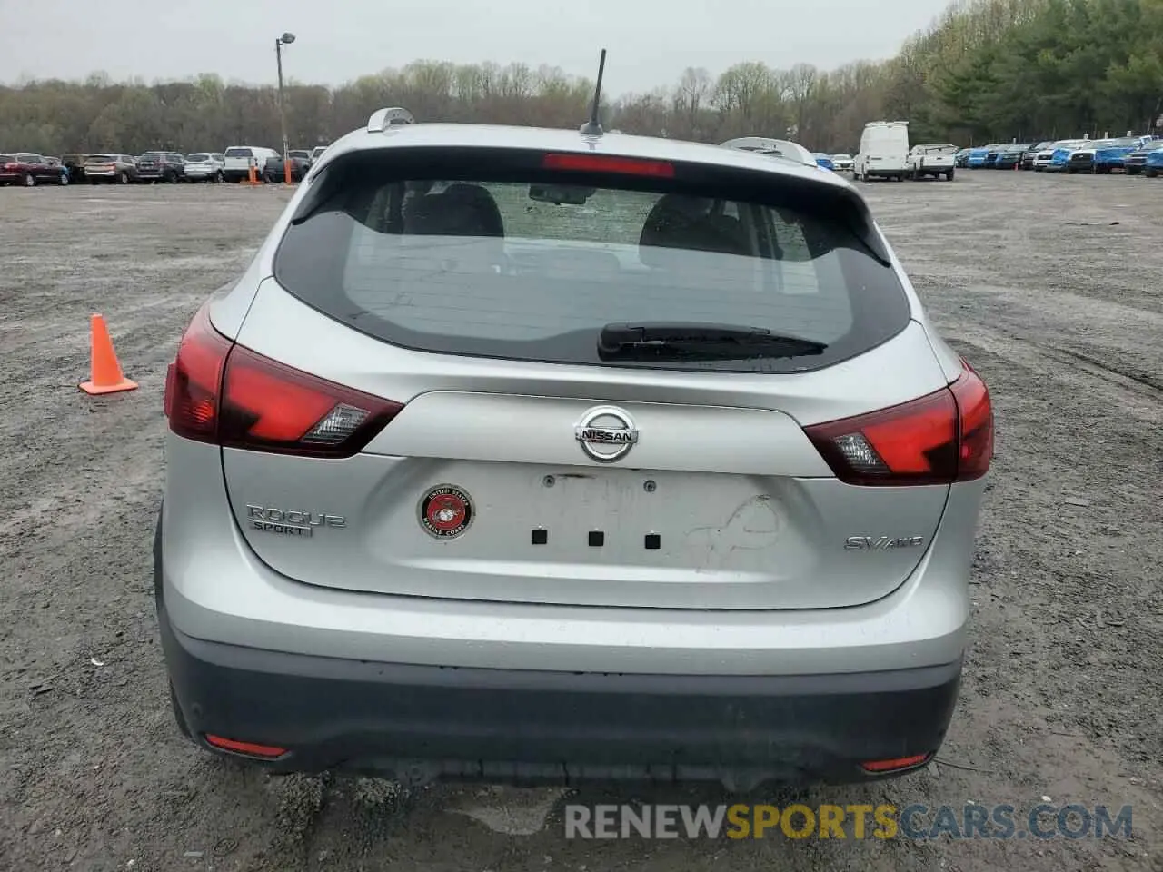 6 Photograph of a damaged car JN1BJ1CR3KW624786 NISSAN ROGUE 2019