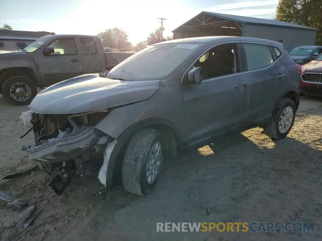 1 Фотография поврежденного автомобиля JN1BJ1CR3KW630829 NISSAN ROGUE 2019