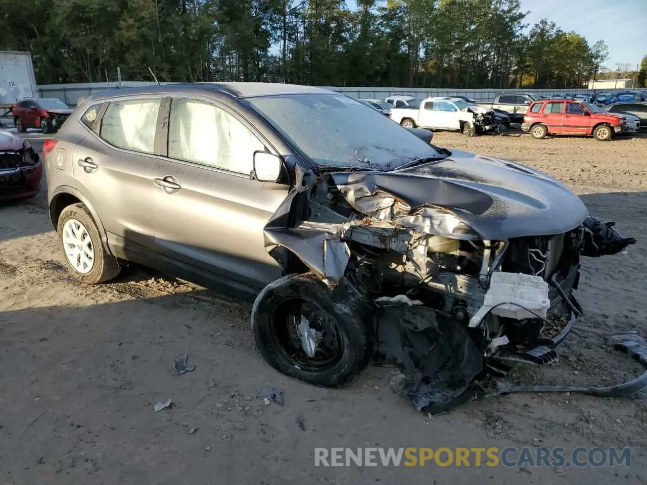 4 Фотография поврежденного автомобиля JN1BJ1CR3KW630829 NISSAN ROGUE 2019