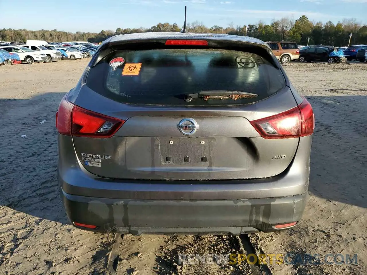 6 Фотография поврежденного автомобиля JN1BJ1CR3KW630829 NISSAN ROGUE 2019