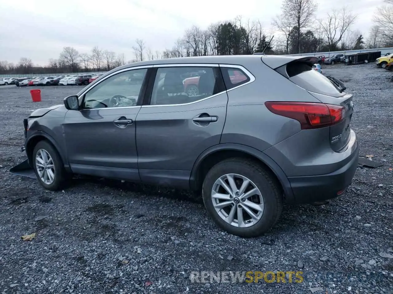 2 Photograph of a damaged car JN1BJ1CR4KW621556 NISSAN ROGUE 2019