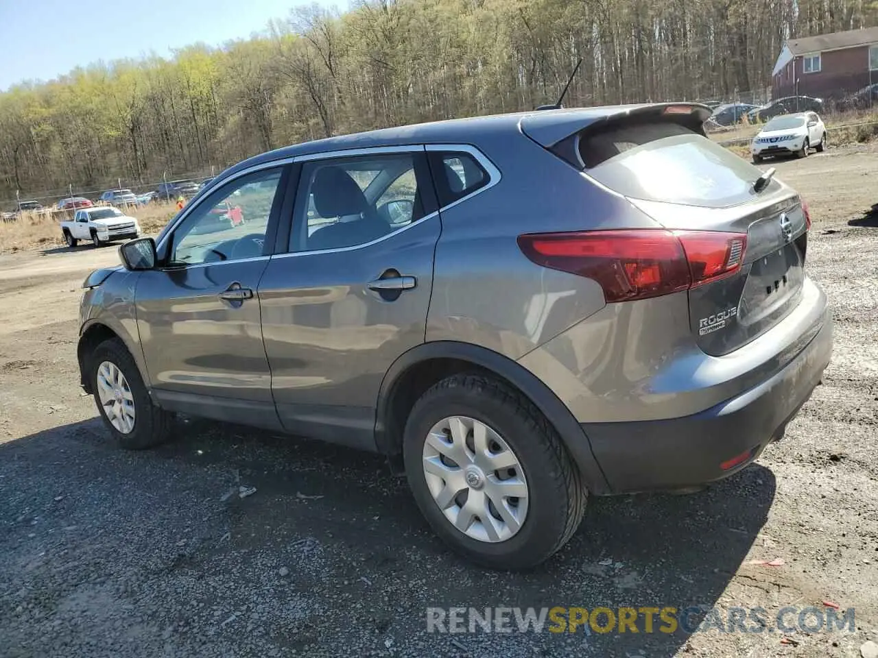 2 Photograph of a damaged car JN1BJ1CR5KW314994 NISSAN ROGUE 2019