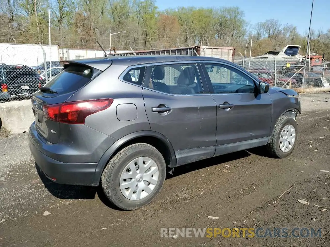 3 Photograph of a damaged car JN1BJ1CR5KW314994 NISSAN ROGUE 2019