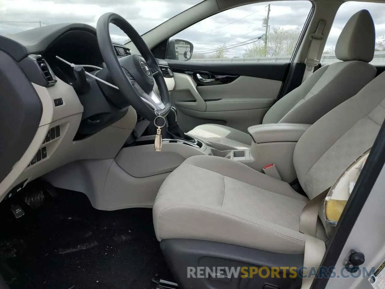 7 Photograph of a damaged car JN1BJ1CR5KW322299 NISSAN ROGUE 2019