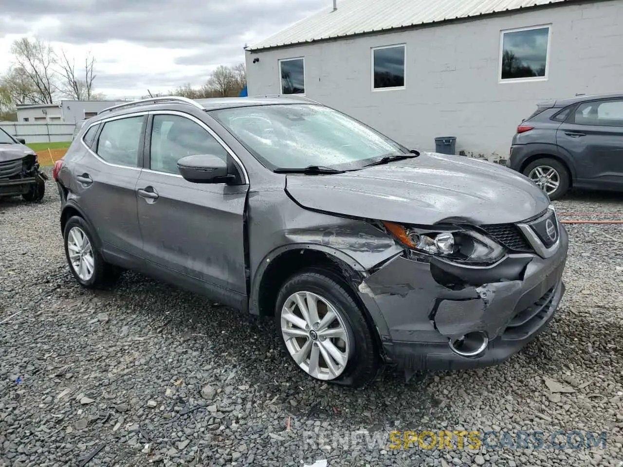4 Фотография поврежденного автомобиля JN1BJ1CR5KW324683 NISSAN ROGUE 2019