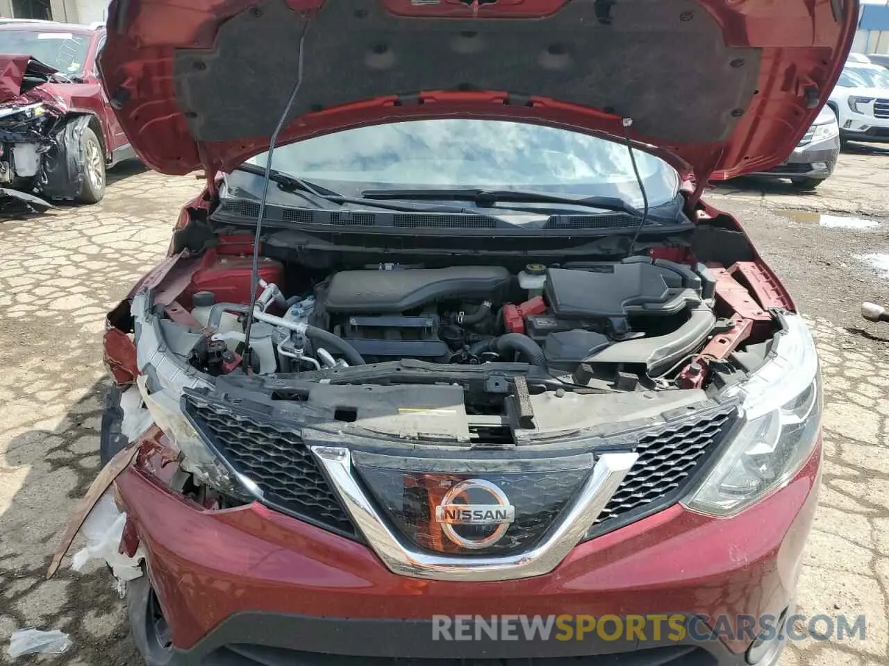 11 Photograph of a damaged car JN1BJ1CR6KW322442 NISSAN ROGUE 2019