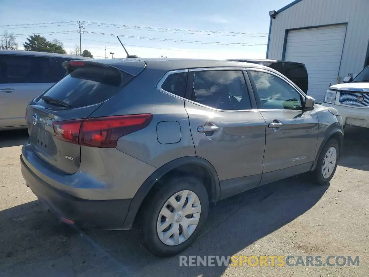 3 Фотография поврежденного автомобиля JN1BJ1CR7KW317329 NISSAN ROGUE 2019