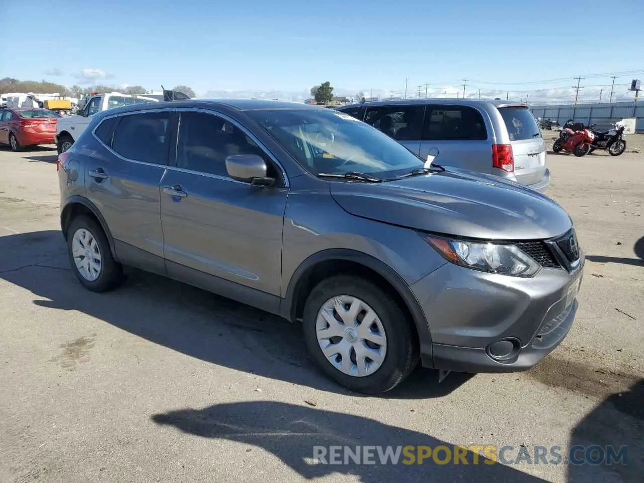 4 Фотография поврежденного автомобиля JN1BJ1CR7KW317329 NISSAN ROGUE 2019