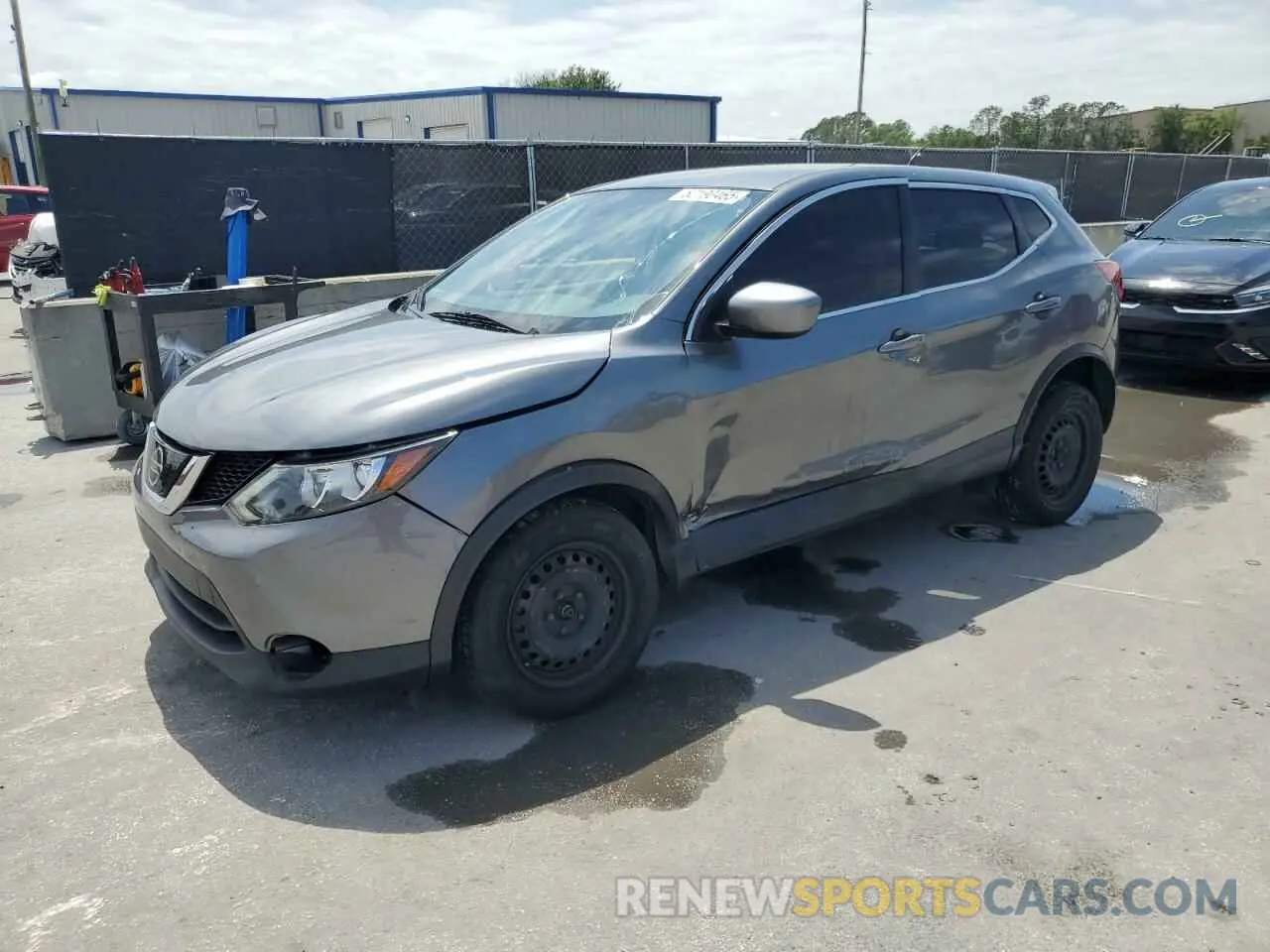 1 Photograph of a damaged car JN1BJ1CR7KW631031 NISSAN ROGUE 2019