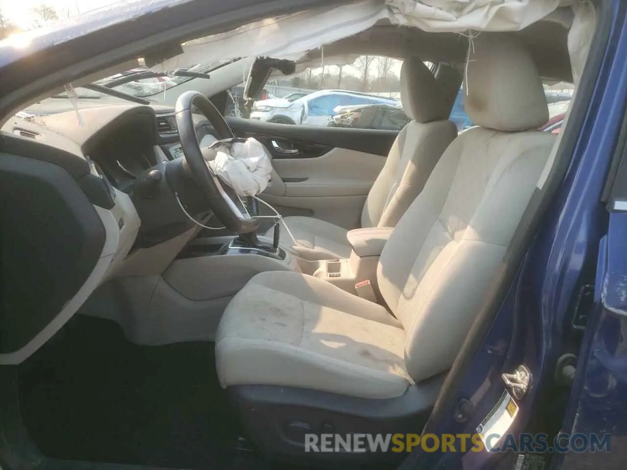 7 Photograph of a damaged car JN1BJ1CR9KW337405 NISSAN ROGUE 2019