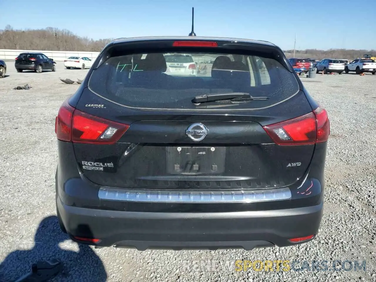 6 Photograph of a damaged car JN1BJ1CR9KW628924 NISSAN ROGUE 2019