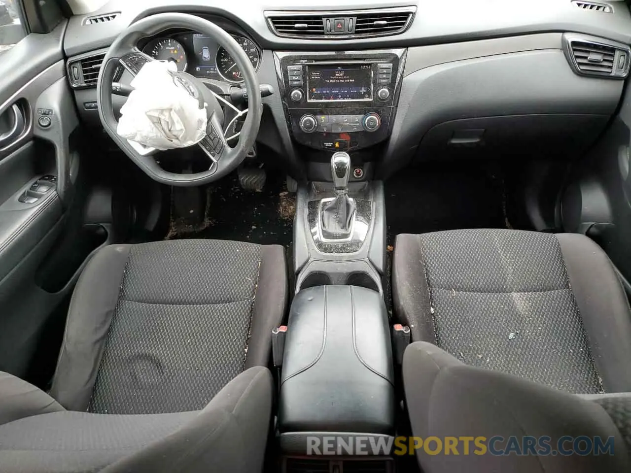 8 Фотография поврежденного автомобиля JN1BJ1CRXKW338658 NISSAN ROGUE 2019