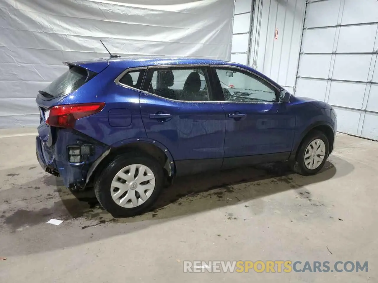 3 Photograph of a damaged car JN1BJ1CRXKW343052 NISSAN ROGUE 2019